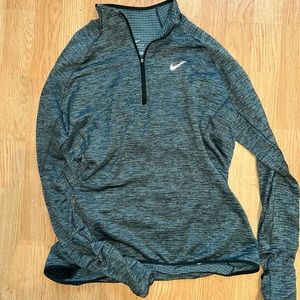 Moss Green Nike quarter zip pullover